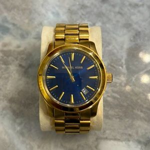 Michael Kors Watch Gold 